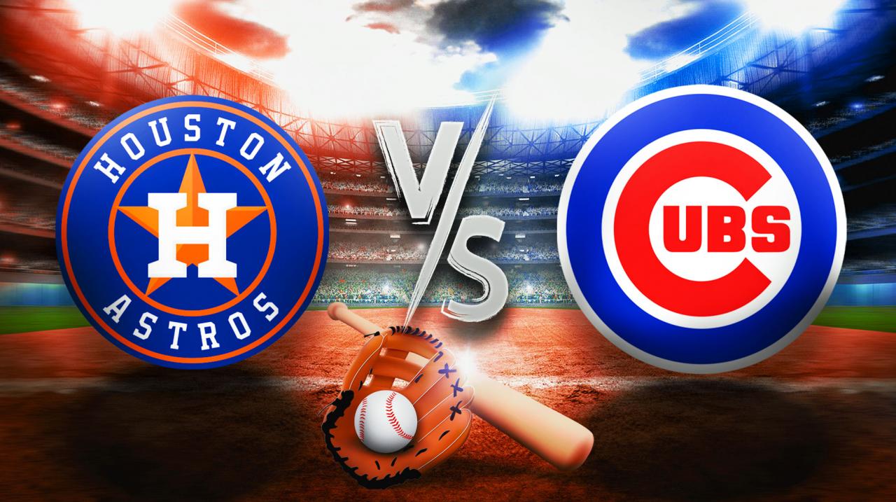 Astros vs cubs prediction